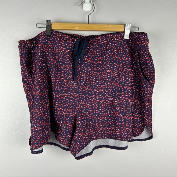 Mountain Warehouse Polka Dot Running Hiking 3.5" Shorts Blue Red Size 16 - Picture 3 of 12